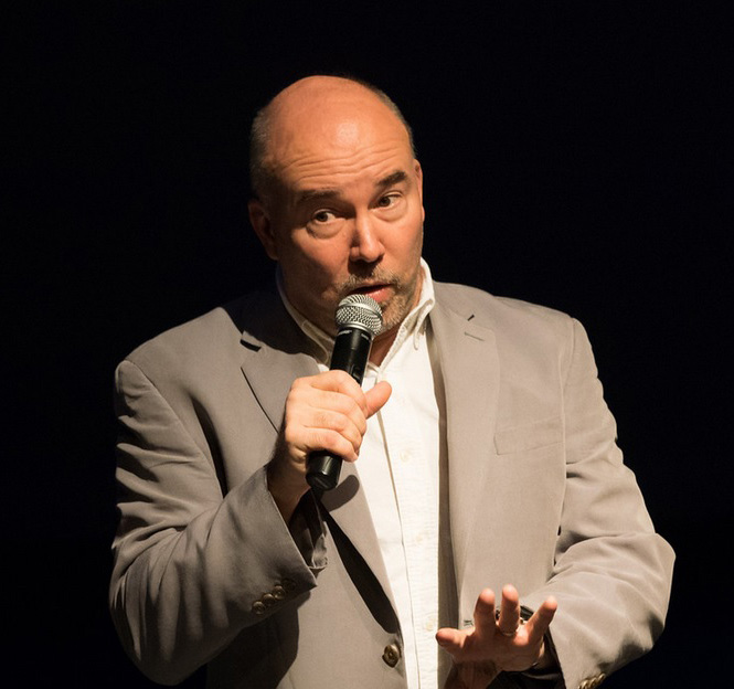 Pete doing Stand-up Comedy in Washington DC